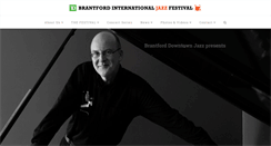 Desktop Screenshot of brantfordjazzfestival.com